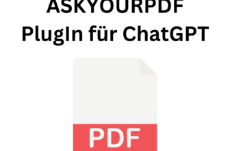 PDF Icon und der Titel AskyourPDF Plugin für ChatGPT